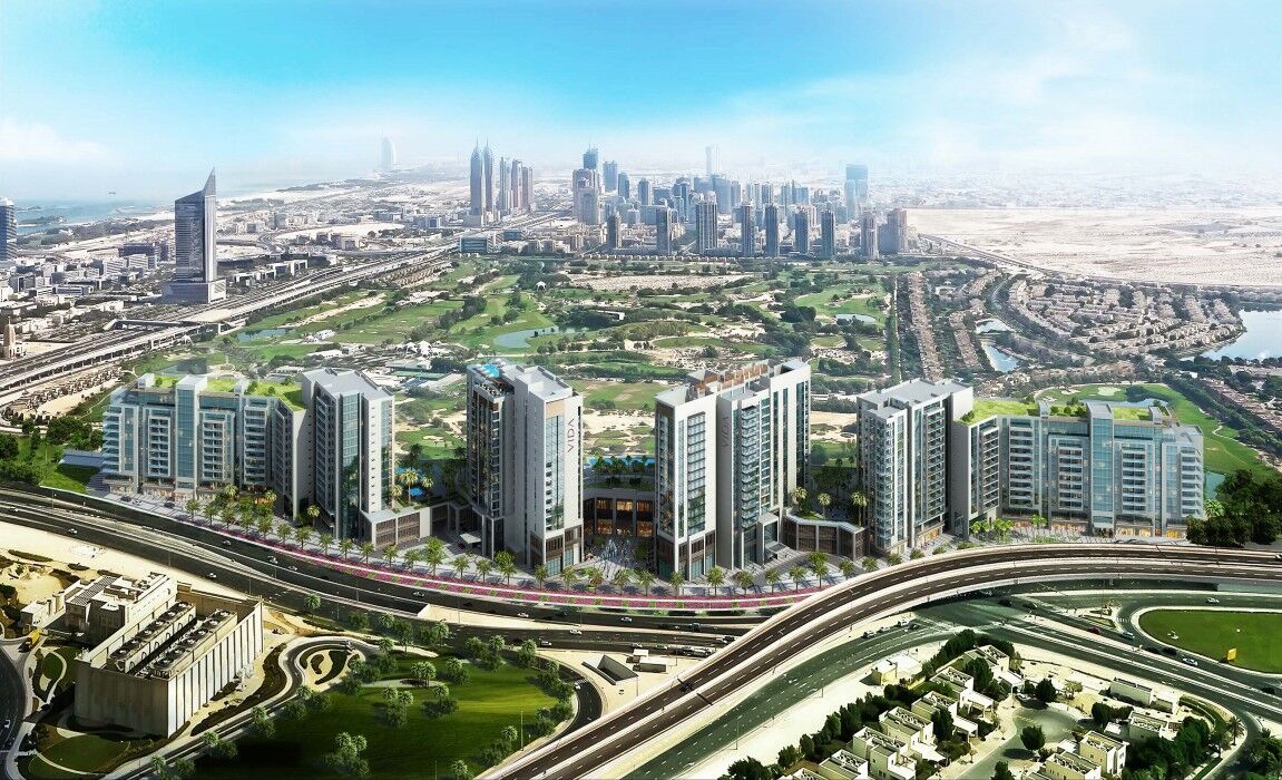 Hotel Vida Emirates Hills Dubaj Zewnętrze zdjęcie