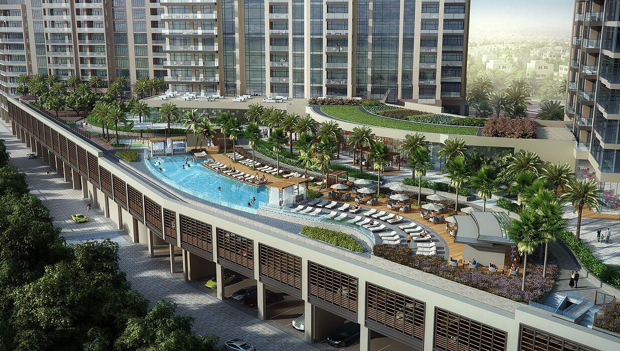 Hotel Vida Emirates Hills Dubaj Zewnętrze zdjęcie